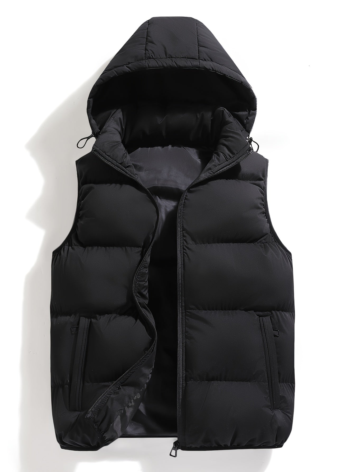 Gilet homme à capuche