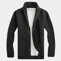 Gilet homme col châle boutonné