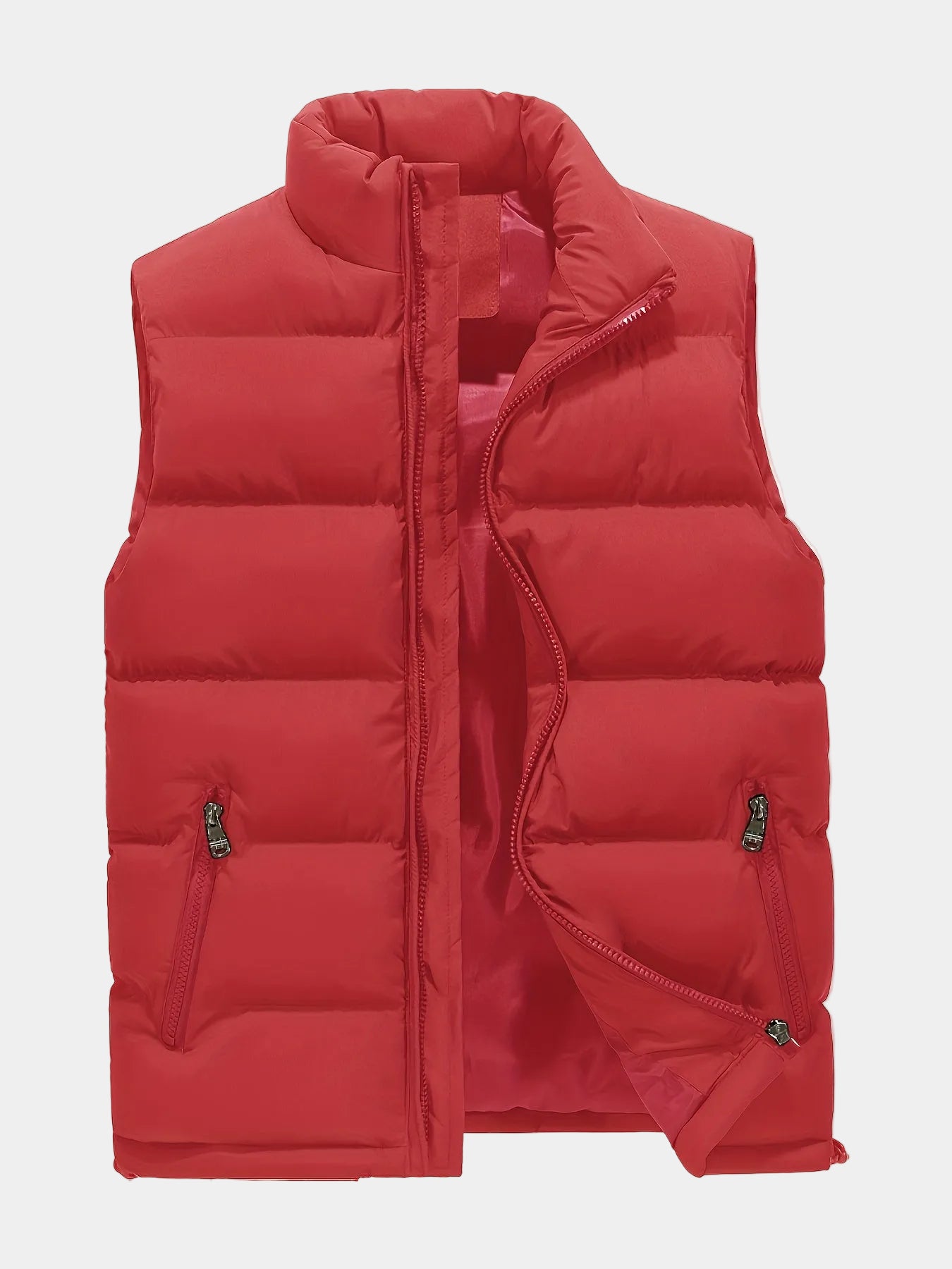 Gilet homme col montant