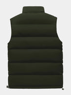 Gilet homme col montant
