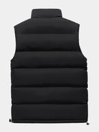 Gilet homme col montant