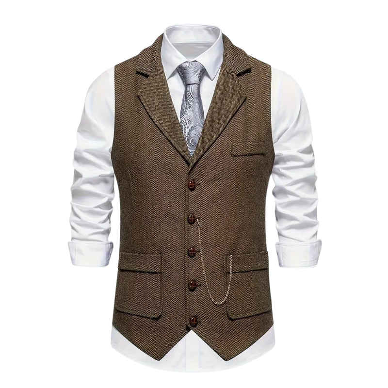 Gilet homme de costume à boutons