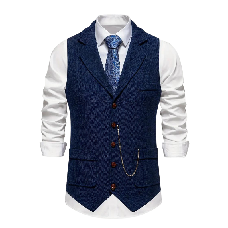 Gilet homme de costume à boutons