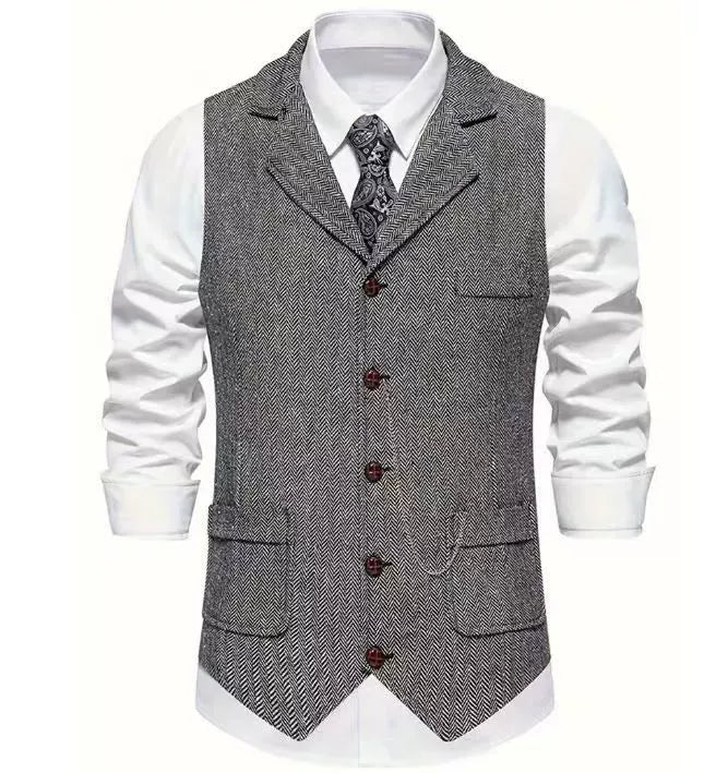 Gilet homme de costume à boutons