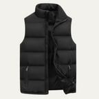 Gilet homme matelassé zippé