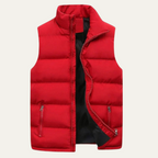 Gilet homme matelassé zippé