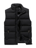 Gilet Homme Matelassé à Col Montant