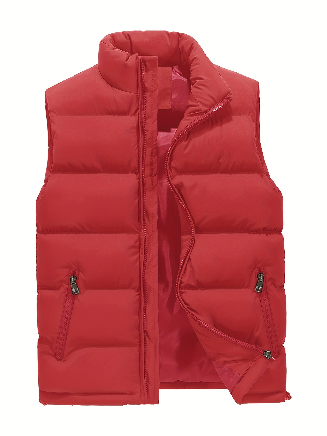 Gilet Homme Matelassé à Col Montant