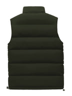 Gilet Homme Matelassé à Col Montant