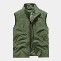 Gilet homme zippé col montant