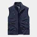 Gilet homme zippé col montant