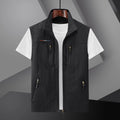 Gilet homme zippé multi-poches