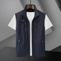 Gilet homme zippé multi-poches