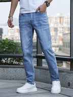Jean droit classique pour homme