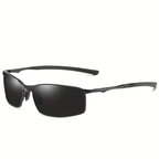 Lunettes de soleil homme à monture fine