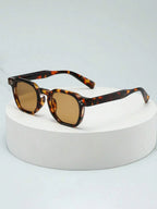 Lunettes de soleil homme à monture ronde