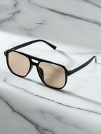 Lunettes de soleil homme à pont clé