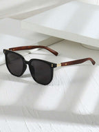 Lunettes de soleil homme carrées vintage