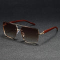 Lunettes de soleil homme géométriques