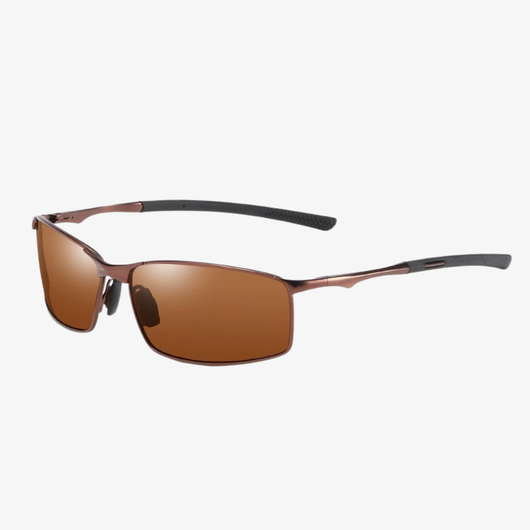 Lunettes de soleil homme rectangle