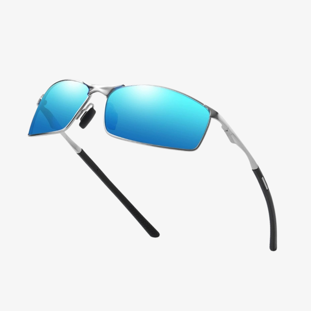 Lunettes de soleil homme rectangle
