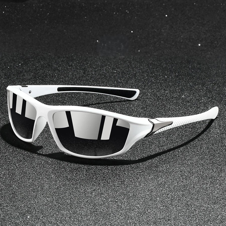 Lunettes de soleil homme rectangulaires