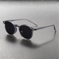 Lunettes de soleil homme rondes
