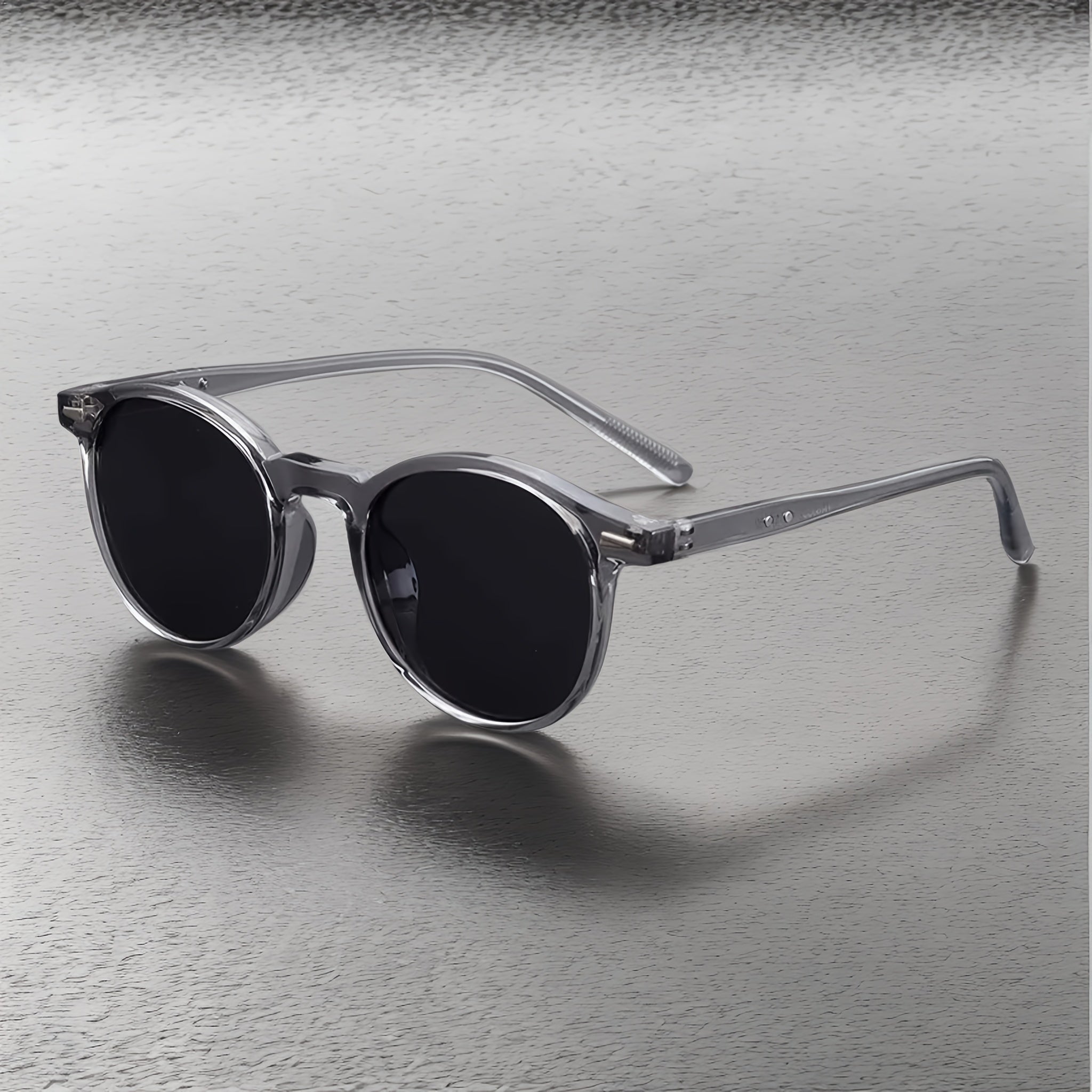 Lunettes de soleil homme rondes