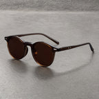 Lunettes de soleil homme rondes