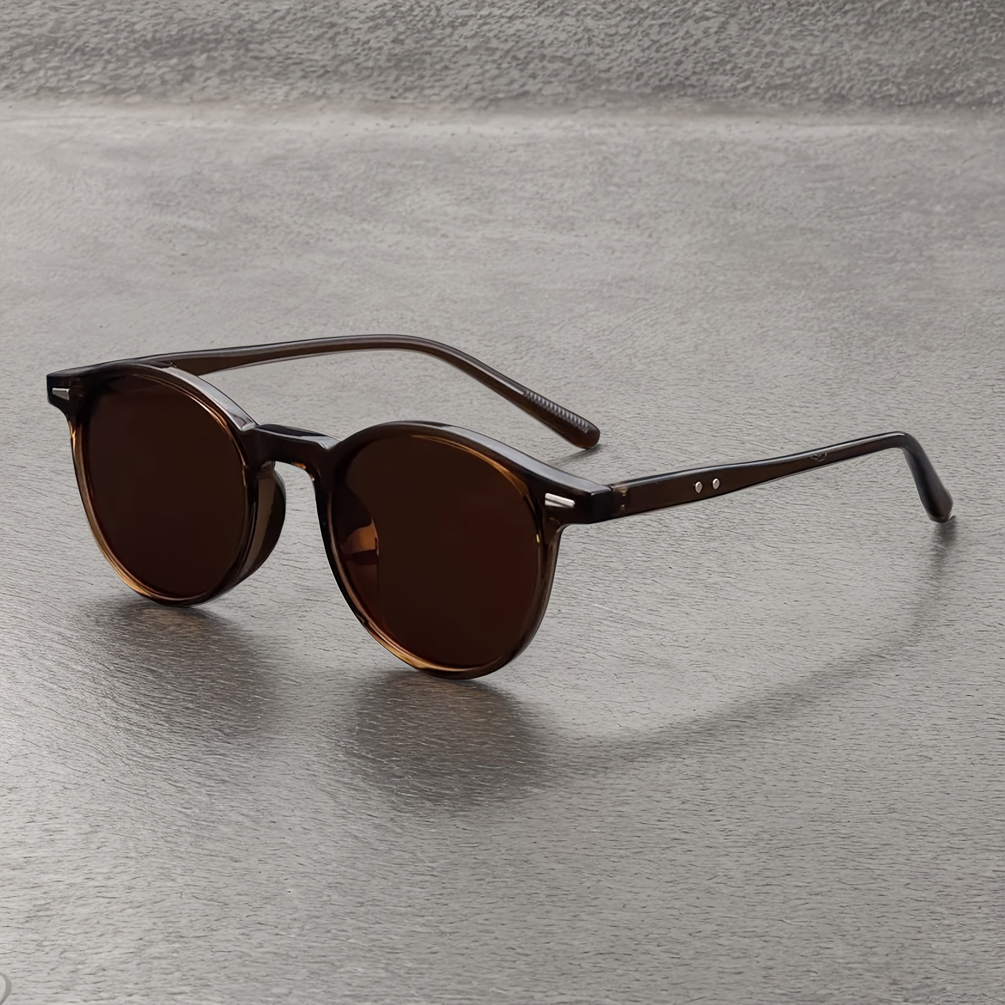 Lunettes de soleil homme rondes