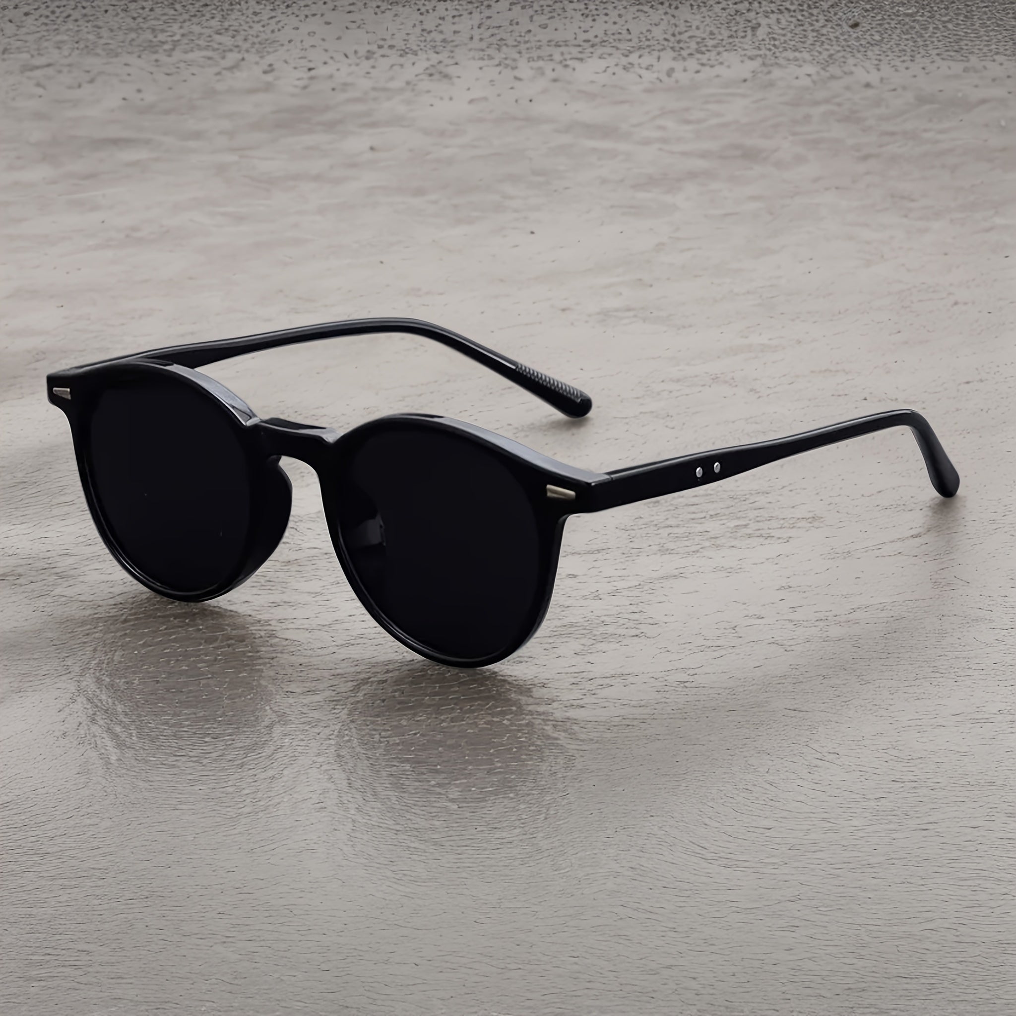 Lunettes de soleil homme rondes vintage