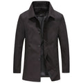 Manteau homme à col classique