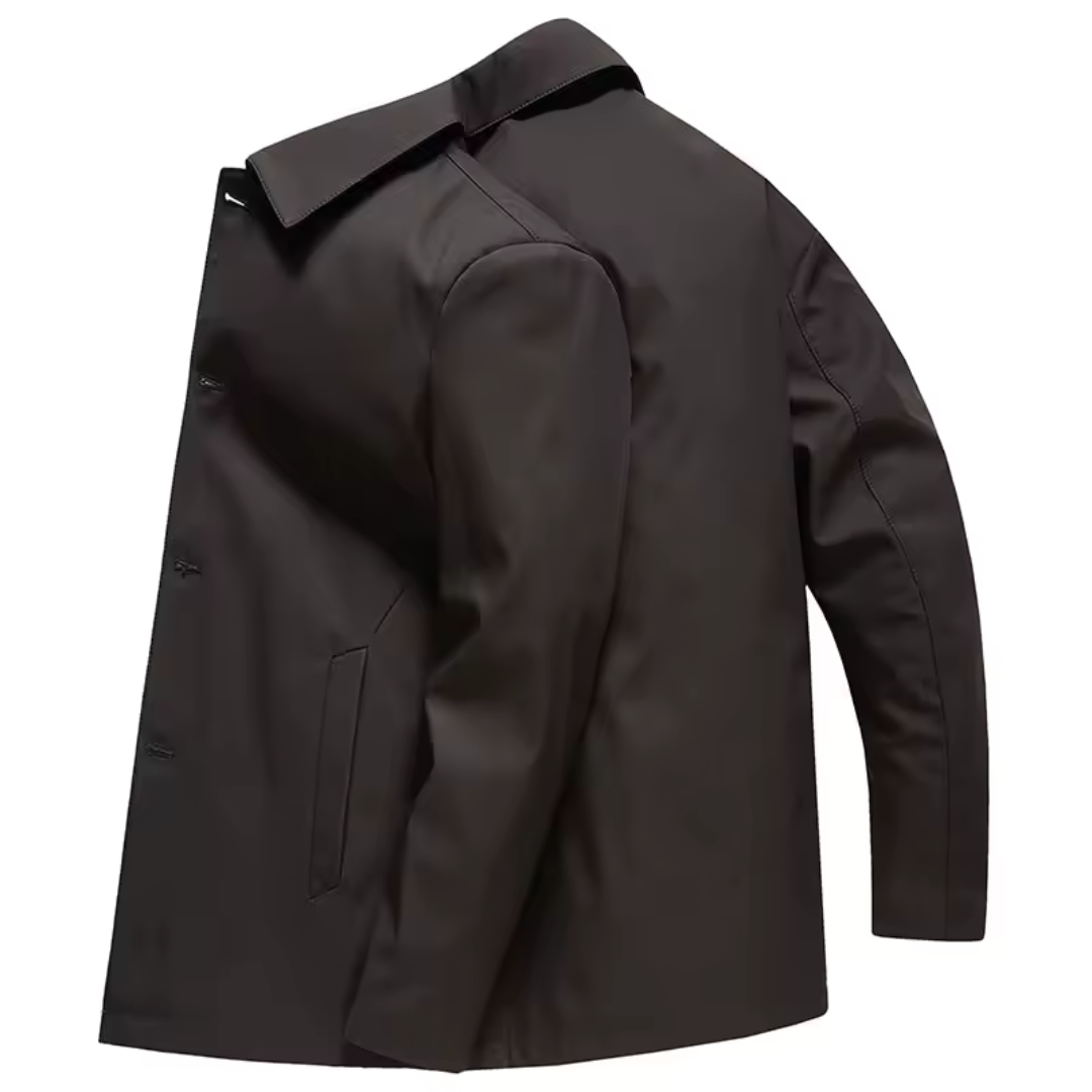 Manteau homme à col classique