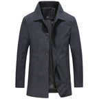 Manteau homme à col classique
