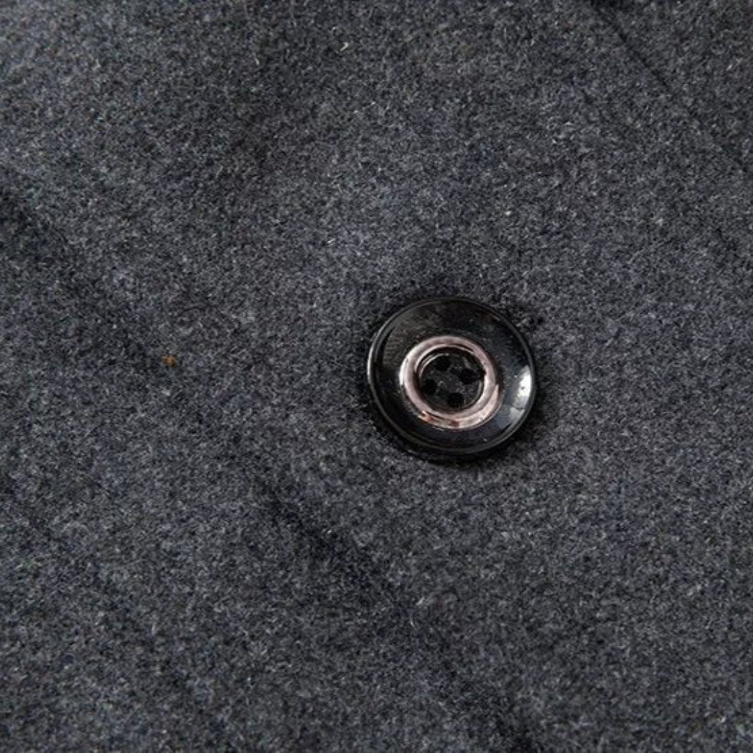 Manteau homme à col montant