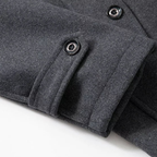 Manteau homme à col montant