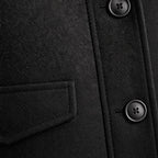 Manteau homme à double fermeture