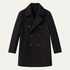 Manteau homme croisé à revers