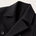 Manteau homme croisé à revers