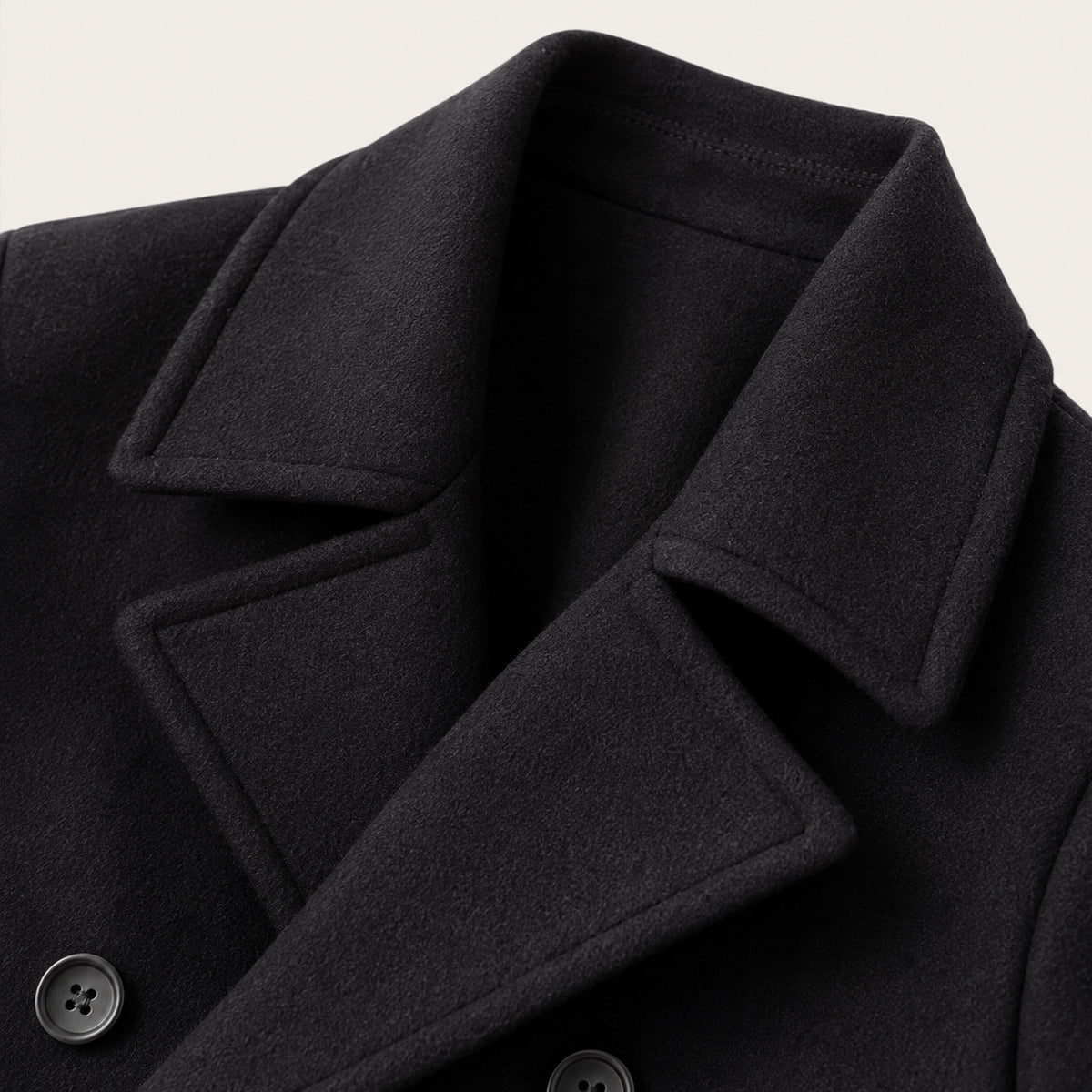 Manteau homme croisé à revers