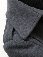 Manteau Homme Long à Col Montant