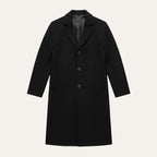 Manteau homme long à revers