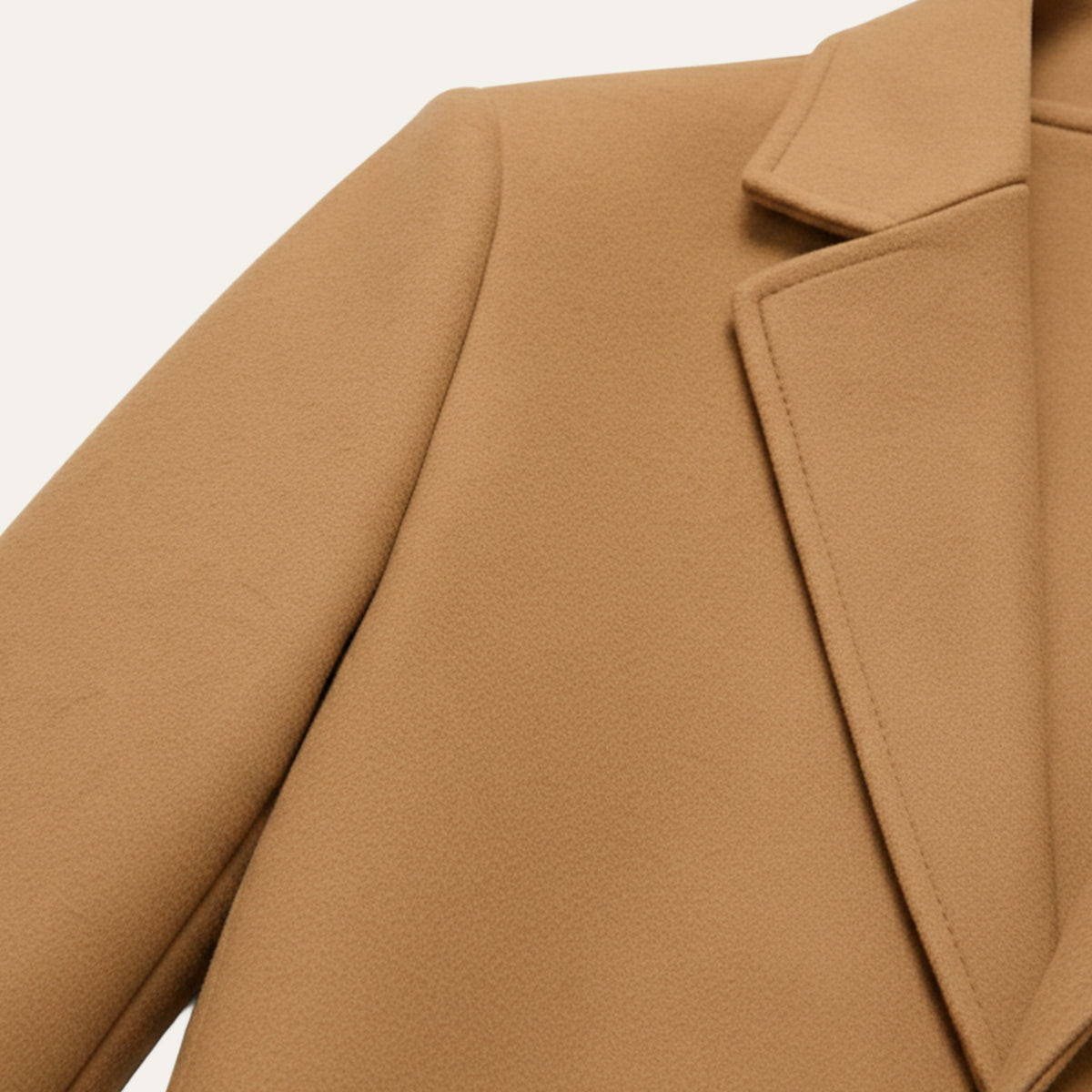 Manteau homme long à revers