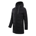 Manteau homme matelassé à capuche