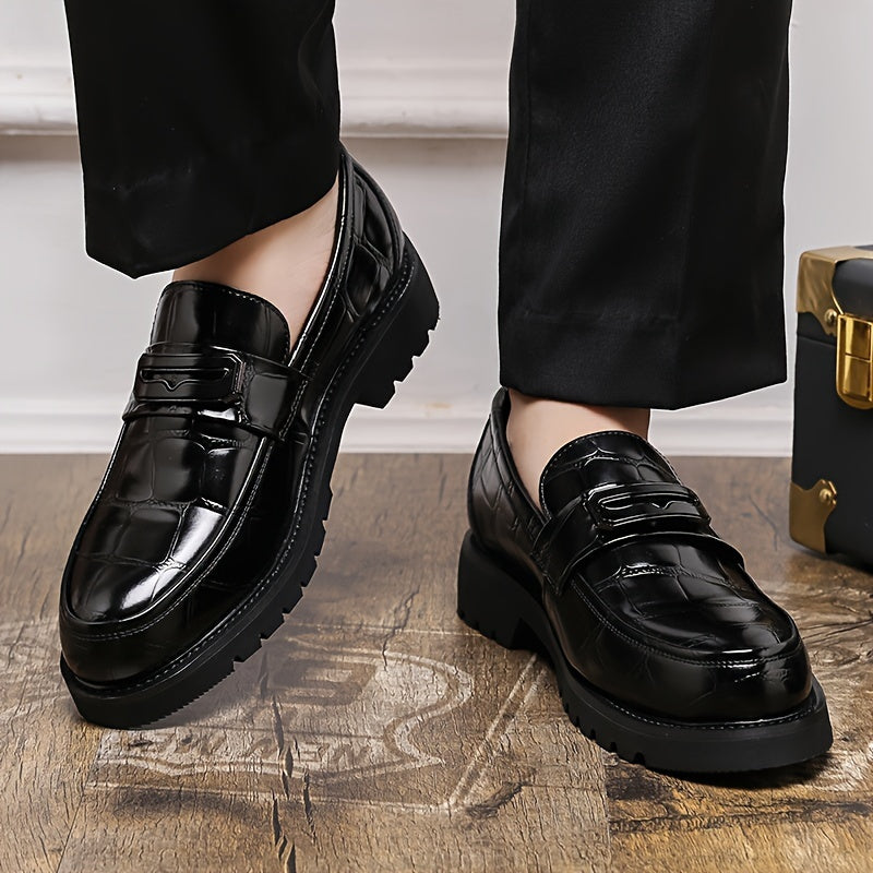 Mocassins habillés homme à boucle