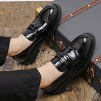 Mocassins habillés homme à boucle