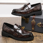 Mocassins habillés homme à boucle