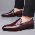 Mocassins habillés homme à bride