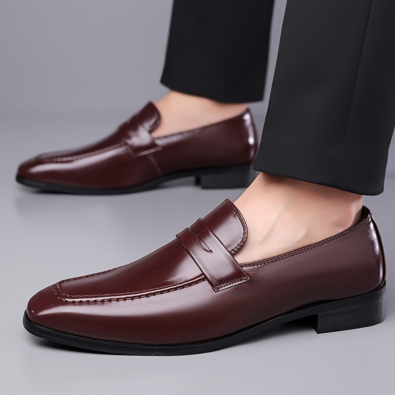 Mocassins habillés homme à bride