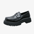 Mocassins homme à avec double bride sur le dessus